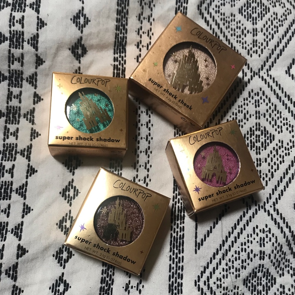 Disney Designer Colourpop Collection Shadows